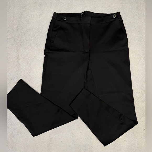 White House Black Market Pants - NWOT White House Black Market Size 8 Black The Skinny Ankle Pants